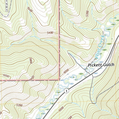 Henderson Mountain, MT (2020, 24000-Scale) Preview 3