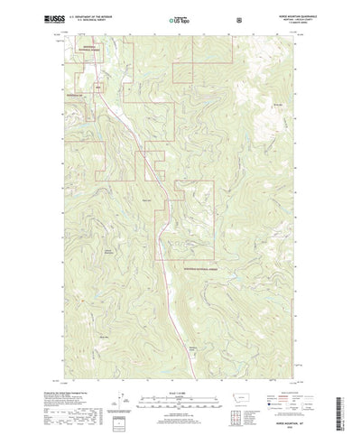 Horse Mountain, MT (2020, 24000-Scale) Preview 1