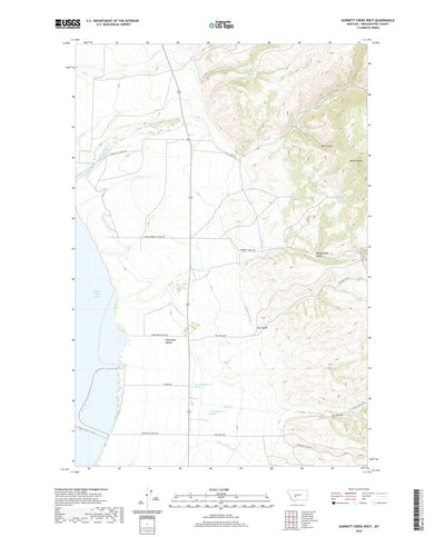 Gurnett Creek West, MT (2020, 24000-Scale) Preview 1