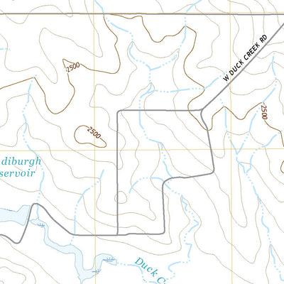 Hudiburgh Reservoir, MT (2020, 24000-Scale) Preview 3