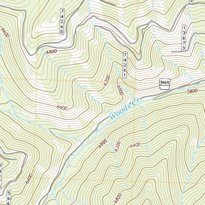 Horse Creek Pass, MT (2020, 24000-Scale) Preview 3