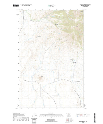 Haystack Butte, MT (2020, 24000-Scale) Preview 1