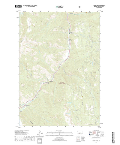 Hidden Lakes, MT (2020, 24000-Scale) Preview 1