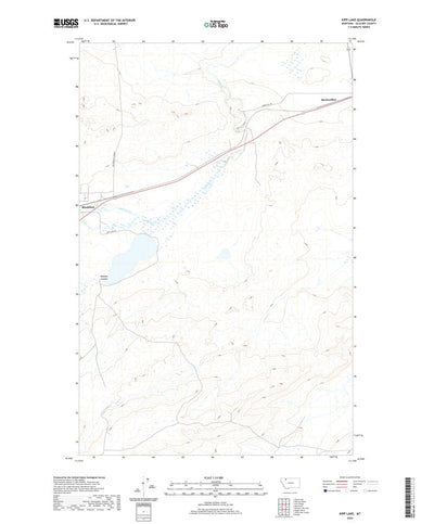 Kipp Lake, MT (2020, 24000-Scale) Preview 1