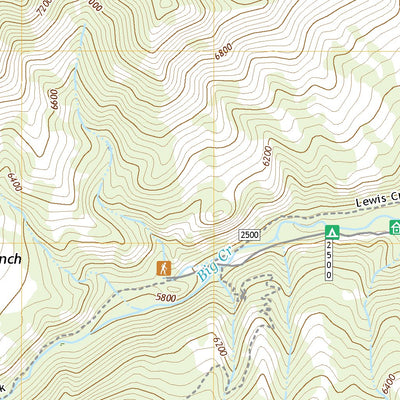 Lewis Creek, MT (2020, 24000-Scale) Preview 2