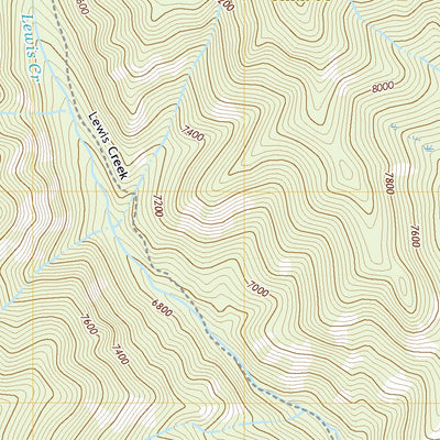 Lewis Creek, MT (2020, 24000-Scale) Preview 3