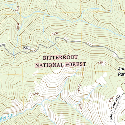 Lick Creek, MT (2020, 24000-Scale) Preview 2