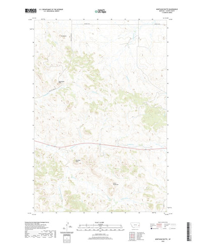 Montague Butte, MT (2020, 24000-Scale) Preview 1