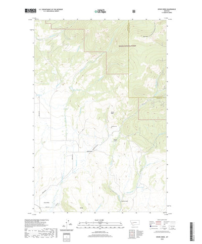 Ophir Creek, MT (2020, 24000-Scale) Preview 1