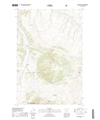 Limestone Butte, MT (2020, 24000-Scale) Preview 1