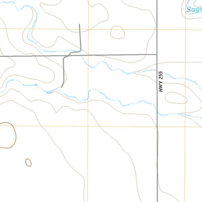 McKinnsey Reservoir West, MT (2020, 24000-Scale) Preview 2