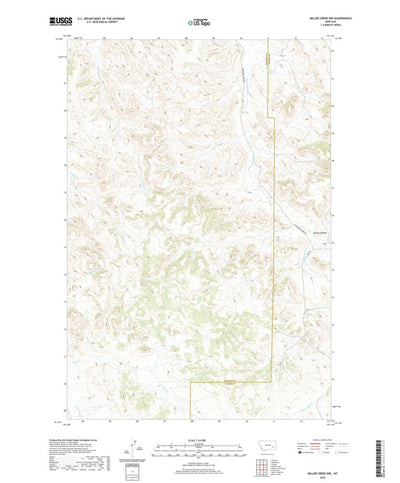 Miller Creek NW, MT (2020, 24000-Scale) Preview 1