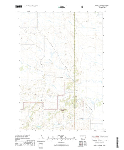 North Slick Creek, MT (2020, 24000-Scale) Preview 1