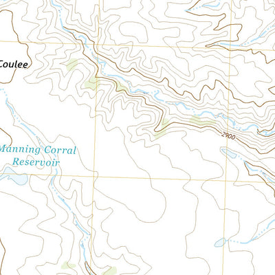 Sagebrush Reservoir, MT (2020, 24000-Scale) Preview 2