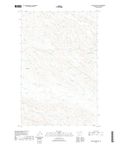 Miller Coulee East, MT (2020, 24000-Scale) Preview 1