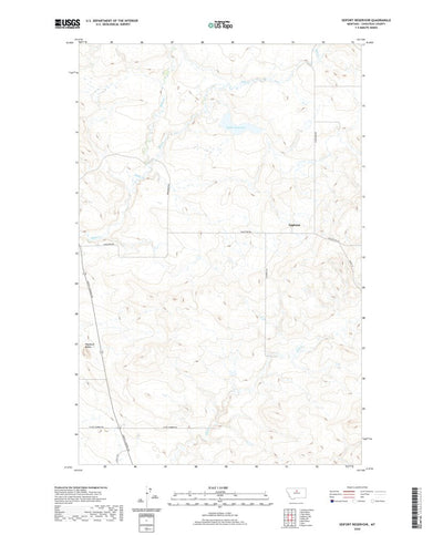 Seifort Reservoir, MT (2020, 24000-Scale) Preview 1