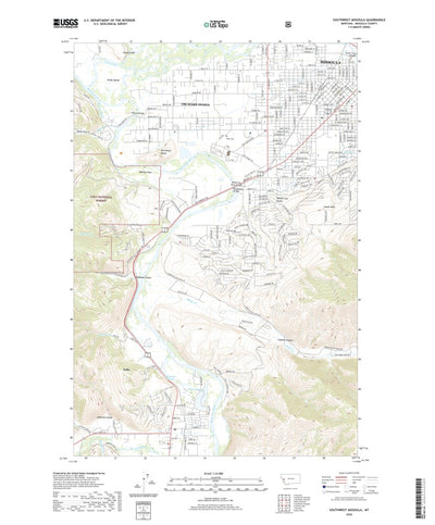Southwest Missoula, MT (2020, 24000-Scale) Preview 1