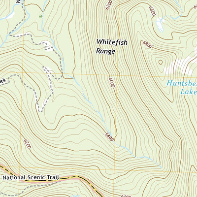 Mount Thompson-Seton, MT (2020, 24000-Scale) Preview 2
