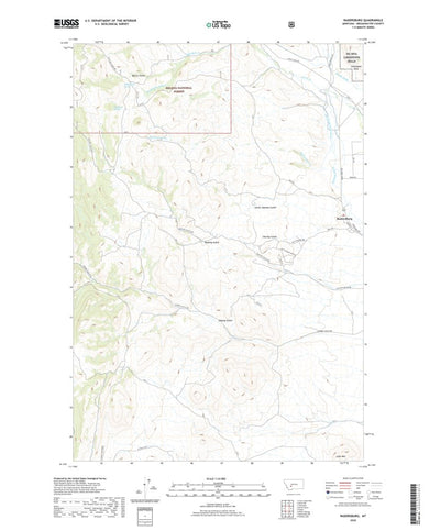 Radersburg, MT (2020, 24000-Scale) Preview 1