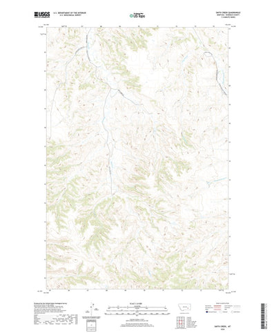 Smith Creek, MT (2020, 24000-Scale) Preview 1