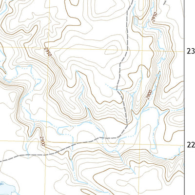 Richmond Reservoir NE, MT (2020, 24000-Scale) Preview 3