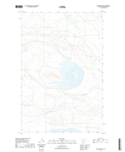 Wild Horse Lake, MT (2020, 24000-Scale) Preview 1