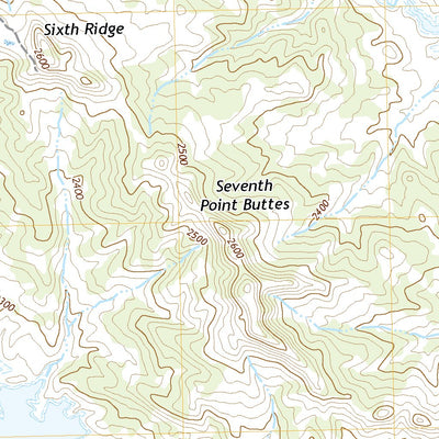 Seventh Point Buttes, MT (2020, 24000-Scale) Preview 3