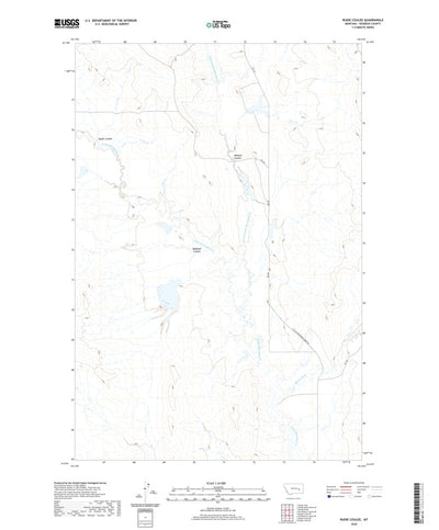 Rudie Coulee, MT (2020, 24000-Scale) Preview 1