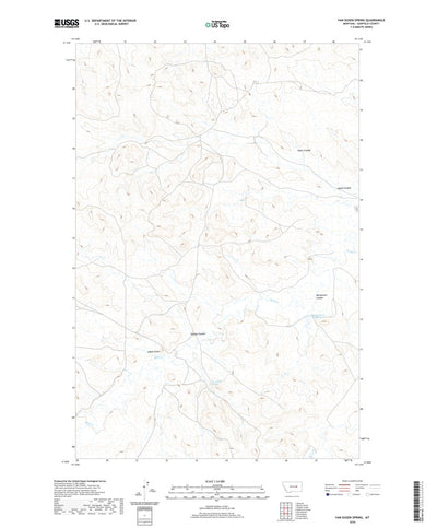 Van Dusen Spring, MT (2020, 24000-Scale) Preview 1