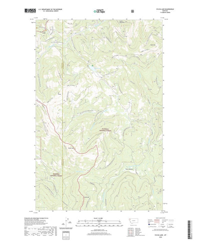 Sylvia Lake, MT (2020, 24000-Scale) Preview 1