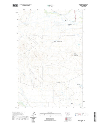 Teton Buttes, MT (2020, 24000-Scale) Preview 1