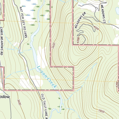 Tally Lake, MT (2020, 24000-Scale) Preview 2