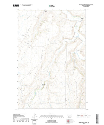 Spanish Coulee School, MT (2020, 24000-Scale) Preview 1