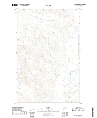 Stratton Reservoir, MT (2020, 24000-Scale) Preview 1