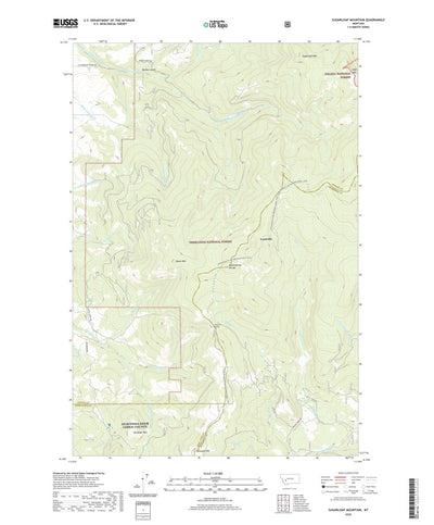 Sugarloaf Mountain, MT (2020, 24000-Scale) Preview 1
