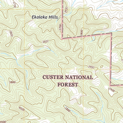 Terrell Creek, MT (2020, 24000-Scale) Preview 3