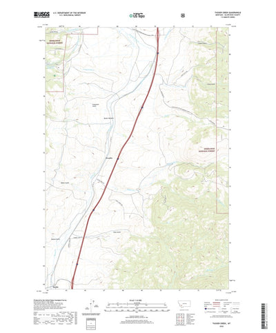 Tucker Creek, MT (2020, 24000-Scale) Preview 1