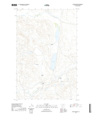 Veseth Reservoir, MT (2020, 24000-Scale) Preview 1