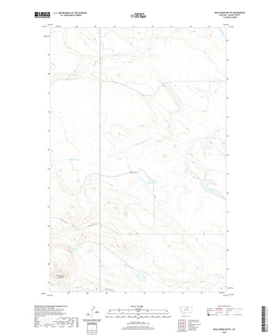 Wild Horse Butte, MT (2020, 24000-Scale) Preview 1