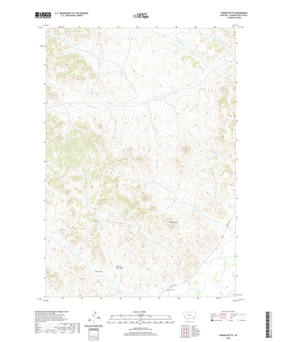 Yarger Butte, MT (2020, 24000-Scale) Preview 1