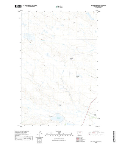 Wild Horse Reservoir, MT (2020, 24000-Scale) Preview 1
