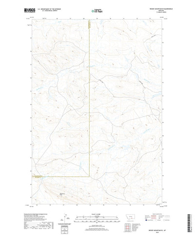 Woody Mountain SE, MT (2020, 24000-Scale) Preview 1