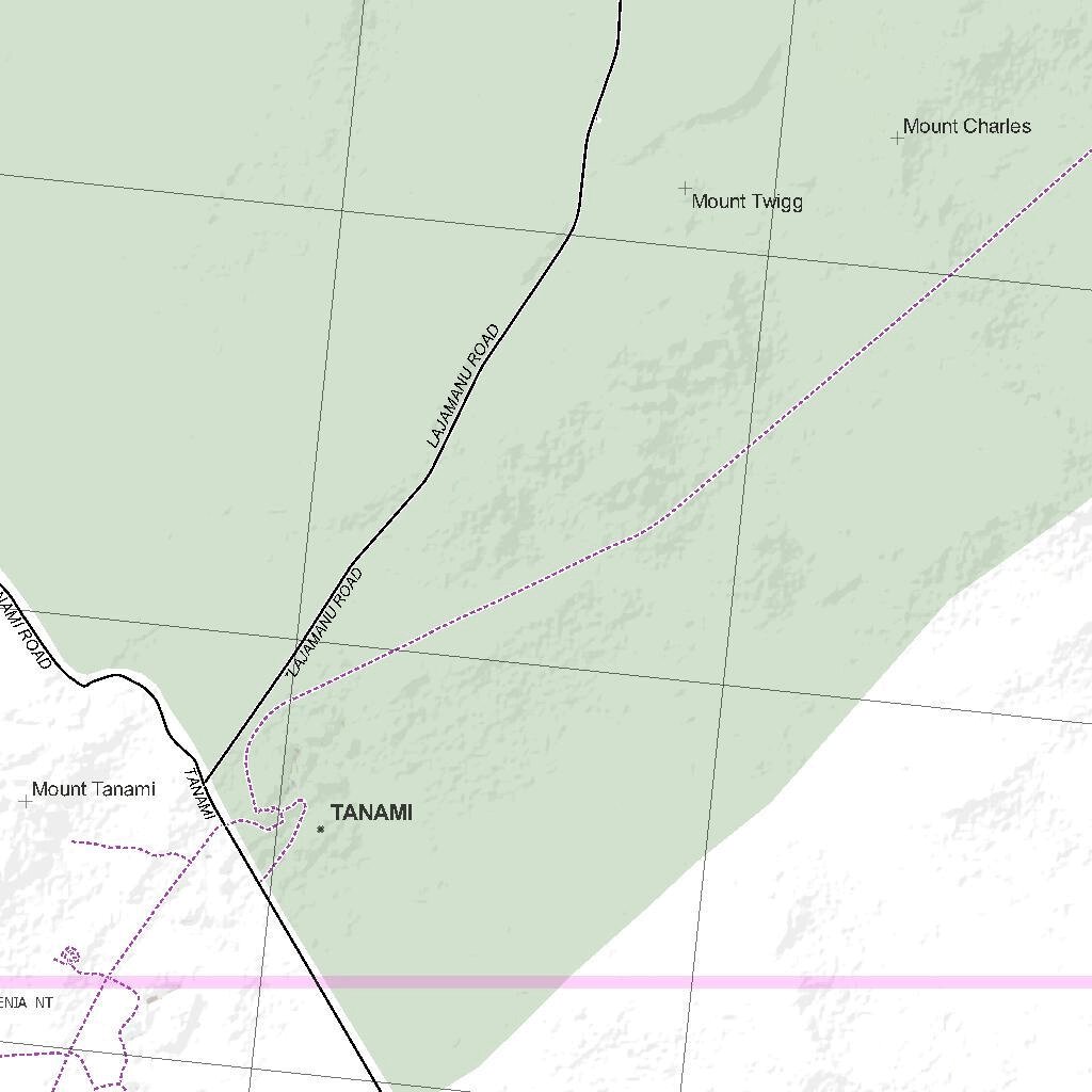 Tanami Map Getlost Map SE5215 TANAMI Australia Touring Map V15b 1:250,000 by ...