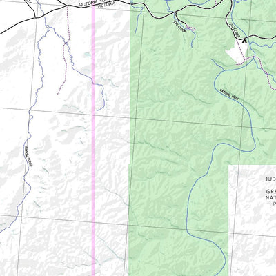 Getlost Map SD5216 DELAMERE Australia Touring Map V15b 1:250,000