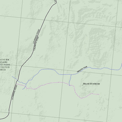 Getlost Map SE5211 BIRRINDUDU Australia Touring Map V15b 1:250,000