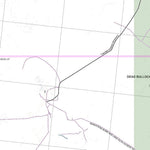 Getlost Map SF5203 THE GRANITES Australia Touring Map V15b 1:250,000