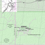 Getlost Map SG5208 AYERS ROCK Australia Touring Map V15b 1:250,000