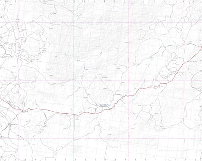 Getlost Map SE5209 MOUNT RAMSAY Australia Touring Map V15b 1:250,000
