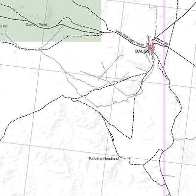 Getlost Map SF5202 LUCAS Australia Touring Map V15b 1:250,000