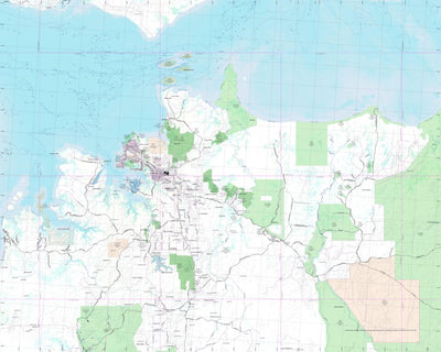 Getlost Map SD5204 DARWIN Australia Touring Map V15b 1:250,000